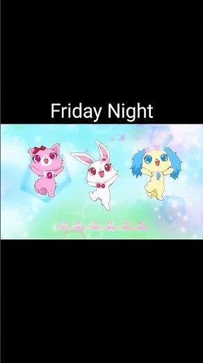 jewelpet Ruby Sapphie & Garnet School Weeks be Like