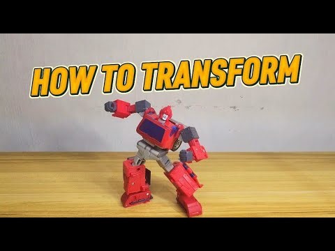 HOW TO TRANSFORM the SS86 Ironhide