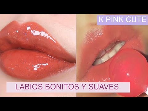 COMO TENER LABIOS BONITOS ROSAS Y SUAVES 👄