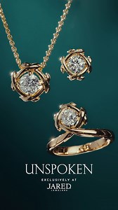 Love doesn’t need words to be felt. Unspoken capture the essence of devotion, with designs that speak louder than words ever could. Shop Unspoken: http://ms.spr.ly/6184o8k3r | Jared Jewelers