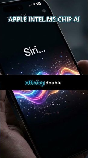 Apple M5 Chip Brings Local AI Powerhouse! 💻 #shorts #technews
