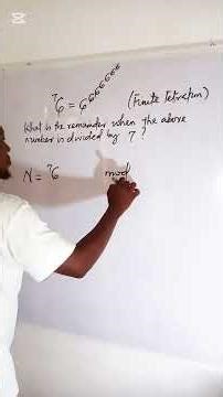 EXPONENTIATION-MODULAR ARITHMETIC