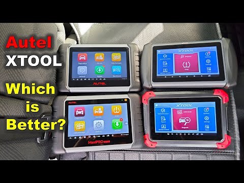 Scan Tool Comparison: Autel vs XTOOL / Which Scanner is better? Which Scanner Should I buy?