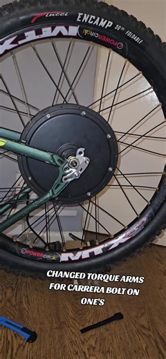Upgrading Torque Arms on Your E-Bike
