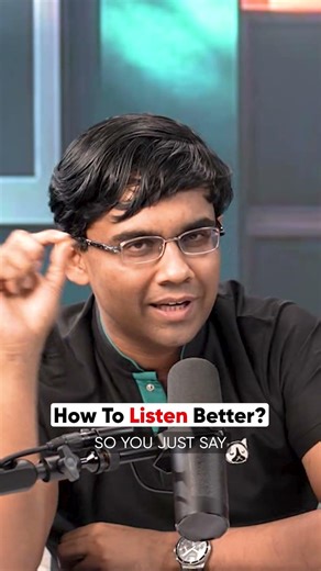Listening Hack That Always Works | Sandeep Das #shorts
