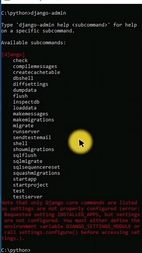 How to Create Django Project!! #python #tutorial #programming
