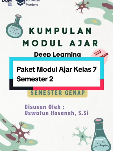 Kumpulan Modul Ajar Deep Learning untuk IPA Kelas 7
