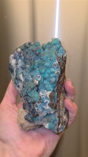 Amazing Botryoidal Chrysocolla from the Planet Mine, AZ | Mojave Mineral Miners