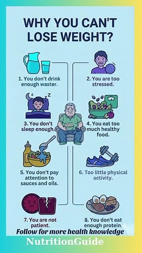 Why Can’t I Lose Weight? 8 Common Reasons!