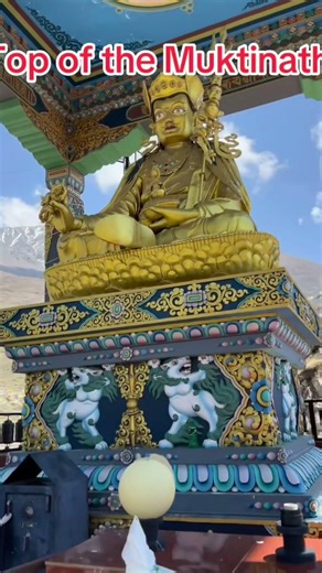 Top of the Muktinath village the best view and overlooking places