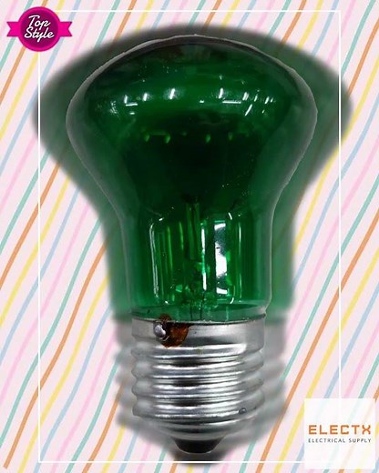 10W Mushroom Colored Bulb E27 220V Incandescent Light