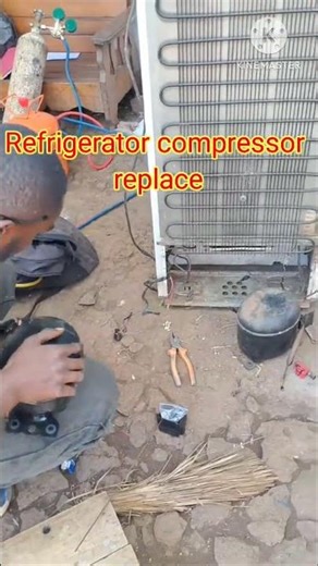 Refrigerator compressor replace|Home appliance Repair|Fix