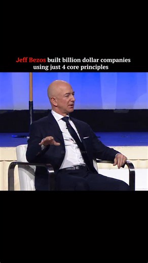 7GenF. on Instagram: "Jeff Bezos didn’t build billion-dollar companies by accident. His success comes down to four core principles that quietly shape everything Amazon does — from bold risks to relentless customer obsession. If you want to think bigger, move faster, and build something that lasts, these ideas are worth stealing. 🚀 Save this. Rethink your strategy. Build smarter. Video: Air & Space Force Association Follow @7genfounders for more insights, stories, and updates from the world of v