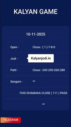 Final ank | Kalyan Chart | Kalyan panel chart | kalyanjodi.in