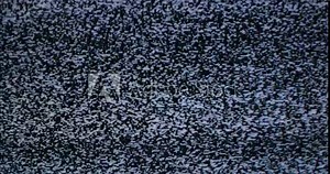 Video error. Abstract noise of analog television. Digital glitch. Damage to the video signal with pixel noise and noise. Black and white grey background. Retro tv.