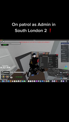 On duty as admin in south london, and this kid had admin guns, so i removed them lol. And he starts to cry ❗️😭😂#sl2 #southlondon2 #roblox #play #funny #fyp