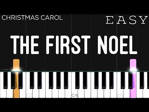 Christmas - The First Noel | EASY Piano Tutorial