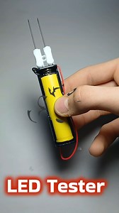 317K views · 2.5K reactions | How to make LED Tester #ledtester #tester #LED #DIYElectronics #electronics #led #electronic #diy #projects #diyprojects #electronicsprojects | Electric 2.0 | Facebook