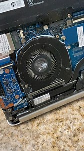 Help! The fan in my laptop keeps stopping and starting