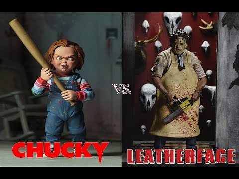 Chucky vs Leatherface (Stop Motion)