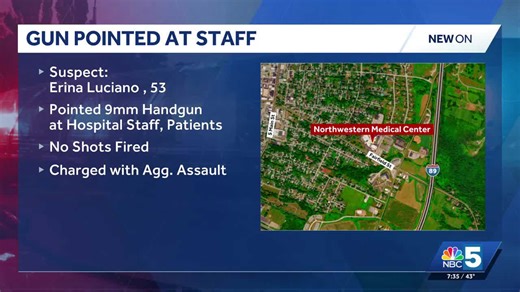 Woman arrested after bringing a gun into Northwest Medical Center