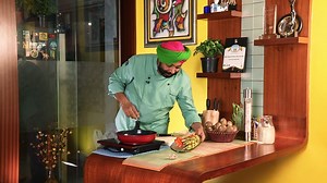 Now this is an interesting twist to the regular Paneer tikka you cook, with the goodness of Kiwi you just enhance the nutritional value of the dish, try kareen.... | Chef Harpal Singh Sokhi