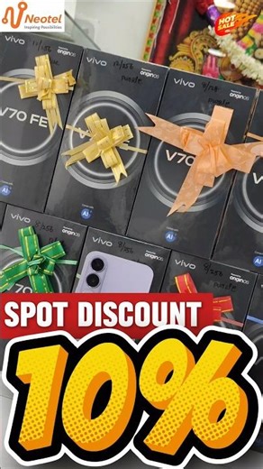 VIVO V70 FE FULL STOCK ARRIVED IN NEOTEL STORE ANANTAPUR. #shorts #viral #trending