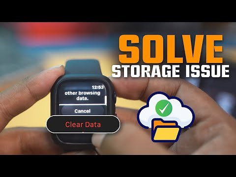 The EASIEST Way to Solve Apple Watch Storage Full Issue