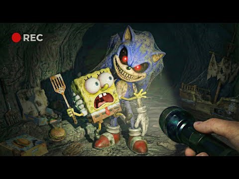 They FOUND a Secret Abandoned Bikini Bottom Base (Destroyed by Sonic.exe)