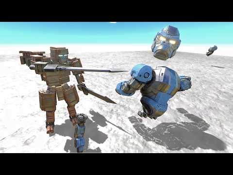 Striker Golem vs ALL UNITS And Armies AOW Age Of Warbots
