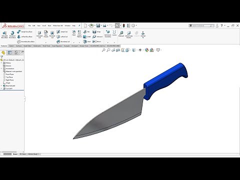 SolidWorks Tutorial | Design knife