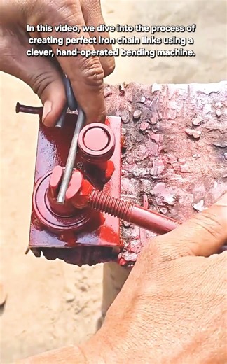 ​The Art of the Link: Manual Chain Making Secrets ⛓️