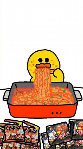 SALLY's #MUKBANG EP67. Bulguri Ramen #shorts