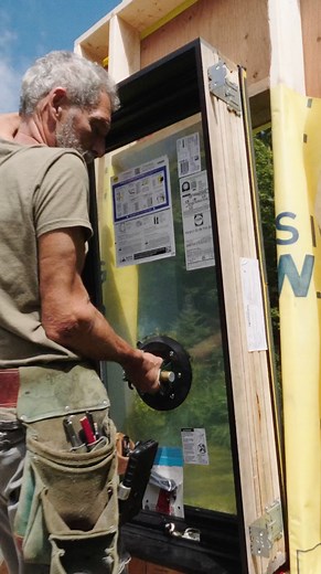 Instead of one installer positioning the window and installing shims from the inside while a second installer secures the nailing flange from a ladder or scaffold outside, Pella’s Steady Set Window Installation System allows a single installer to set and secure the window from the inside. Once set, the same installer can head outside to complete the necessary flashing. Watch Mike Guertin walk through the full installation: https://bit.ly/4jEjdUW #WindowInstallation #SteadySet #Windows #HomeBuild