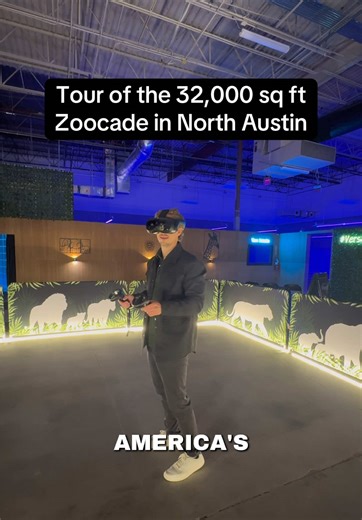 Zoocade — America’s First Holographic Zoo located in North Austin, TX 32,000 sq ft of immersive rooms and interactive exhibits Featuring: Hologram Zoo, Arcade with Games, Virtual Reality Escape Rooms, Verse Immersive Augmented Reality, and more Founded by local entrepreneur Reva Enzminger, who created a fun space for all ages They just unveiled their new exhibit with VieVR — The Horizon of Khufu. Where you can explore the journey of Egypt’s Great Pyramid of Giza. Send this to someone you want to