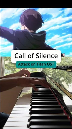 Call of Silence - Attack on Titan OST (piano) #aot #anime #piano #attackontitan #animenz #pianocover
