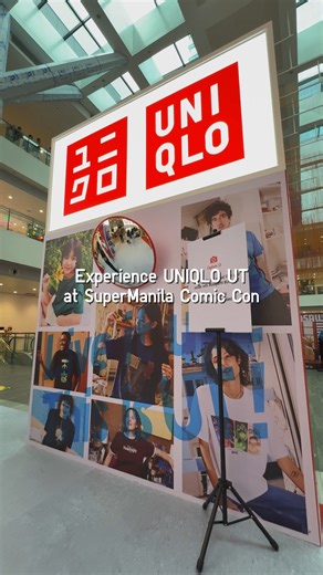 Step into the UNIQLO UT booth at SuperManila Comic Con and Live It Up — explore the UT collection, join the fun, and win exclusive prizes! Visit us until September 7, 2025 at the One Ayala 2nd Floor Concourse. #UniqloPH #LifeWear #UniqloUT | Uniqlo Philippines