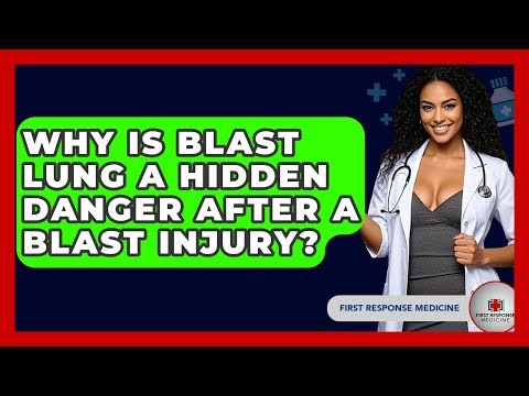 Why Is Blast Lung A Hidden Danger After A Blast Injury? - First Response Medicine