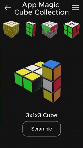 Beginner Rubik's Cubes on Magic Cube Collection app