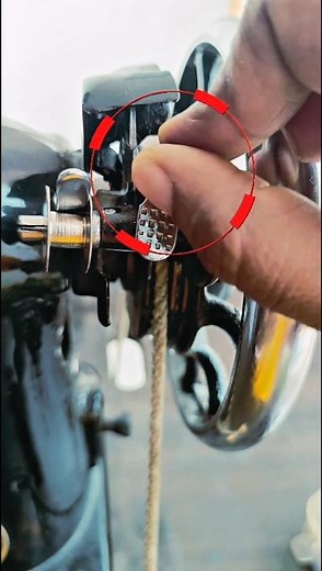 🧵 Bobbin Winder Not Spinning? Easy Fix at Home 🔧 #sewingmachine #silaisikhe #diyrepair