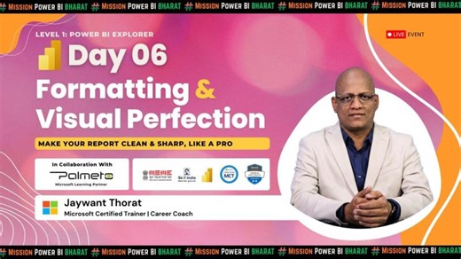 Power BI Formatting Explained | HR Dashboard Design (Day 6) | Adarsh Hunare