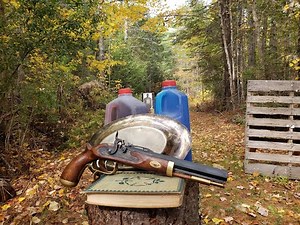 Shooting COOL stuff with a .50 cal black powder pistol. SHOCKING results.