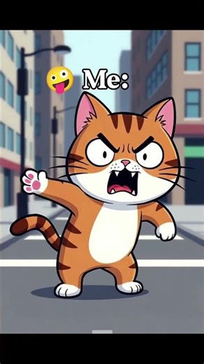 Dance when you're angry 😂💃🕺#cat #funny #animation