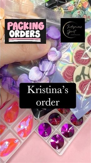 Pack Kristina’s order with me
