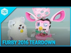 Furby 2016 Teardown #Adafruit