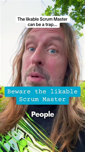 A lot of scrum masters fall into this trap. People like you, the team appreciates you, you're helpful, friendly, supportive, but leadership still ignores you, and that hurts because you're doing a lot. You're listening to everyone, you're helping with the meetings, you're keeping morale up, you're becoming the social glue. But here's the uncomfortable truth: if everyone likes you, if everyone likes you because you never challenge the system, you may not be improving the system. You may just be m