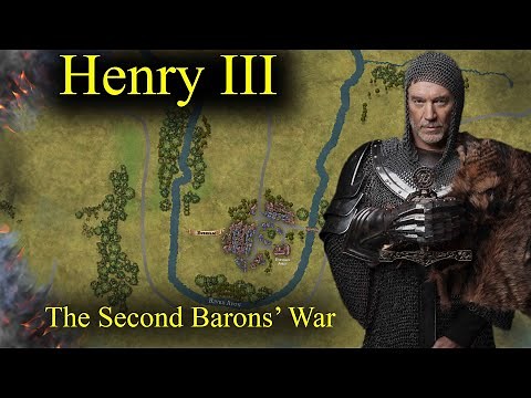 King Henry III of England and his War with the Barons'