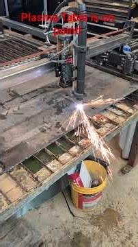 JD's Garage CNC Plasma Table Dialed in and cutting #cncplasma #plasmacut #metalfabrication