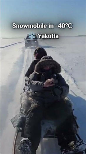 Snowmobiling in the Coldest Place on Earth