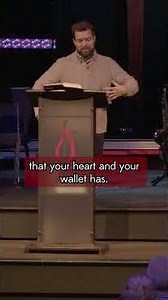 God doesn't want your money